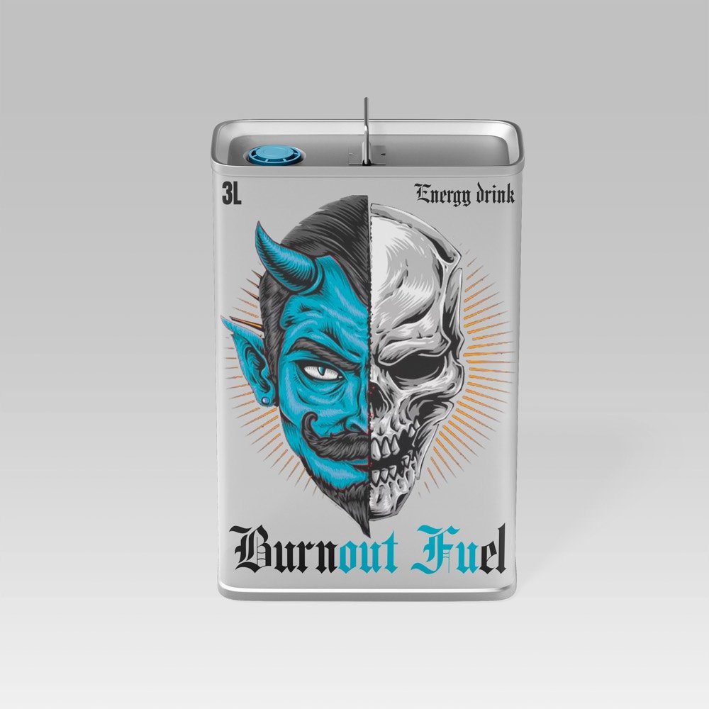 Un jerrican de 3 litres Frost Riot